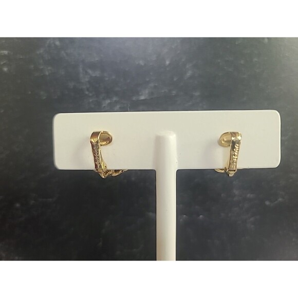 Coro Rhinestone Clip-on Earrings Vintage, READ - Picture 7 of 10